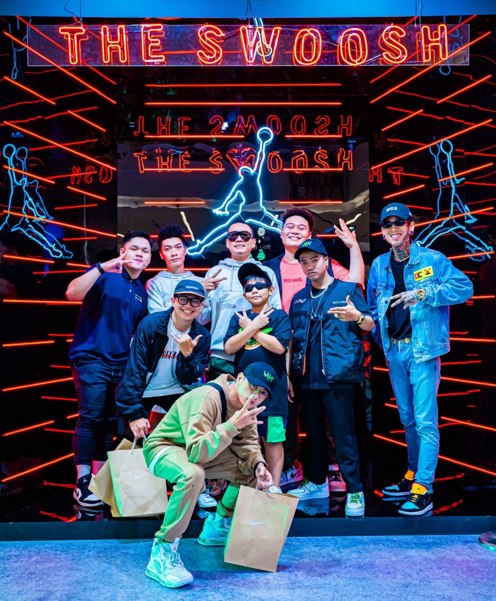 NIKE, Nghệ thuật đường phố, Event, Văn hóa nghệ thuật, Jordan 1, Jordan 1 High OG, Jordan 1 Bred, wowweekend, tạp chí, Swoosh Street Battle, Wowwy, Yuno Bigboi, Yuno Big Boy, Lăng LD, Lăng Lựu Đạn, Phillp Nguyễn, Louis Nguyễn, V VSix, Rapviet, Rap Việt