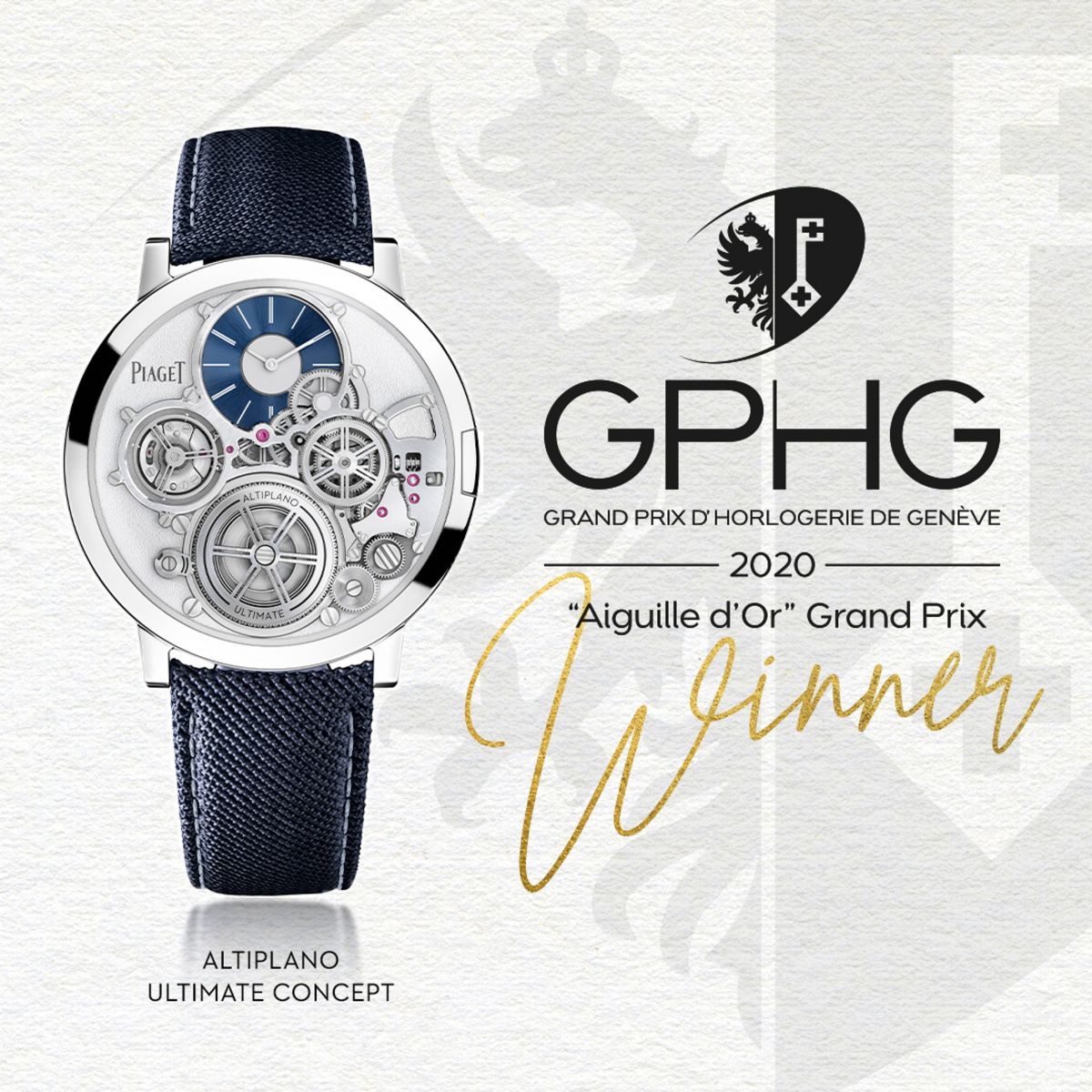Altiplano Ultimate Concept, Aiguille d’Or, Grand Prix d’Horlogerie de Genève, Piaget, Đồng hồ