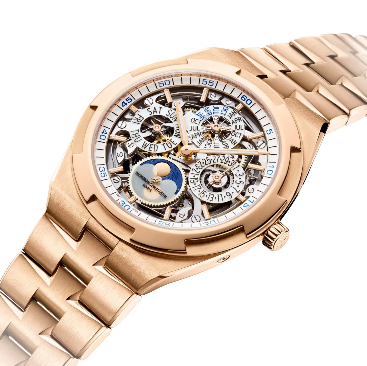 Vacheron Constantin, chiến thắng, giải thưởng, Overseas perpetual calendar ultra-thin skeleton, Calendar and Astronomy, Giải thưởng Đồng hồ Genève 2020