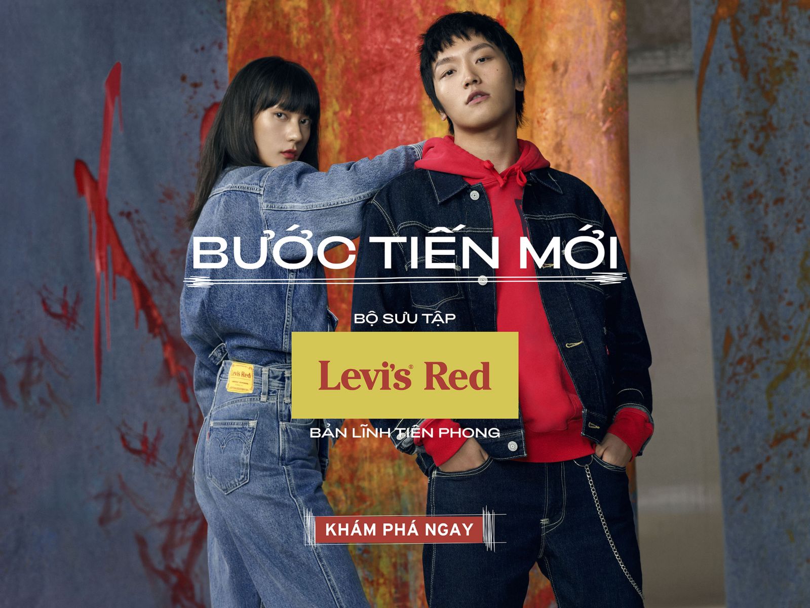 Levi's, bộ sưu tập mới, bản lĩnh tiên phong