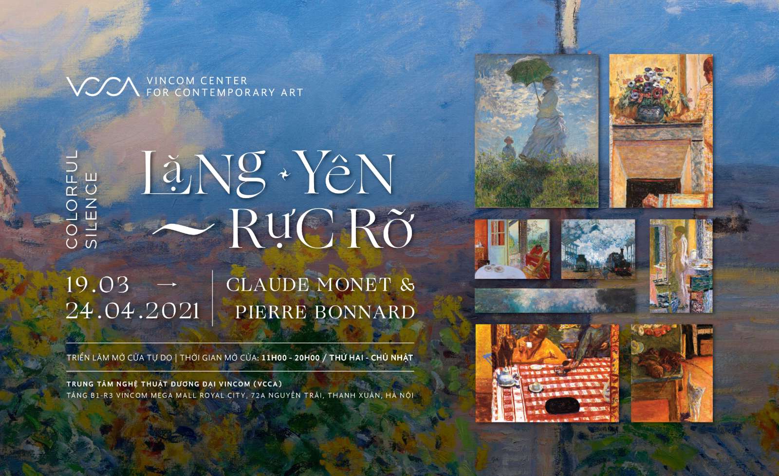 Lặng Yên Rực Rỡ, Claude Monet và Pierre Bonnard
