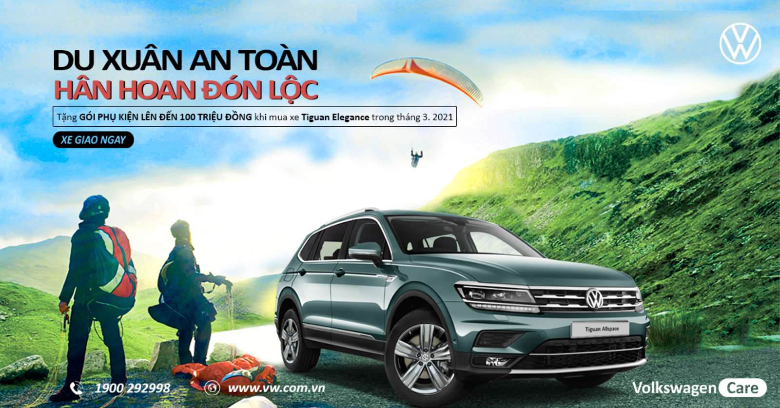 Volkswagen Việt Nam, Tiguan Elegance, Volkswagen Cares
