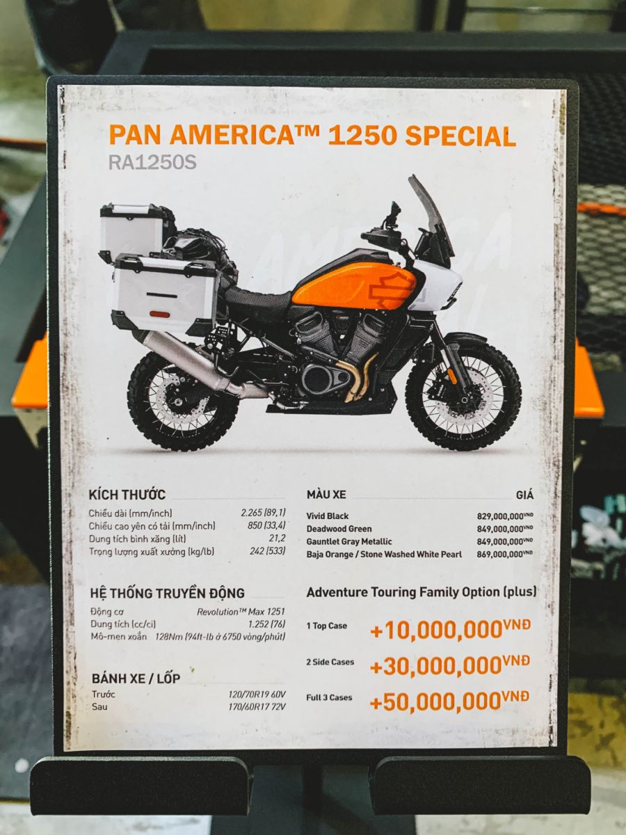 Harley Davidson, Pan America 1250 Special