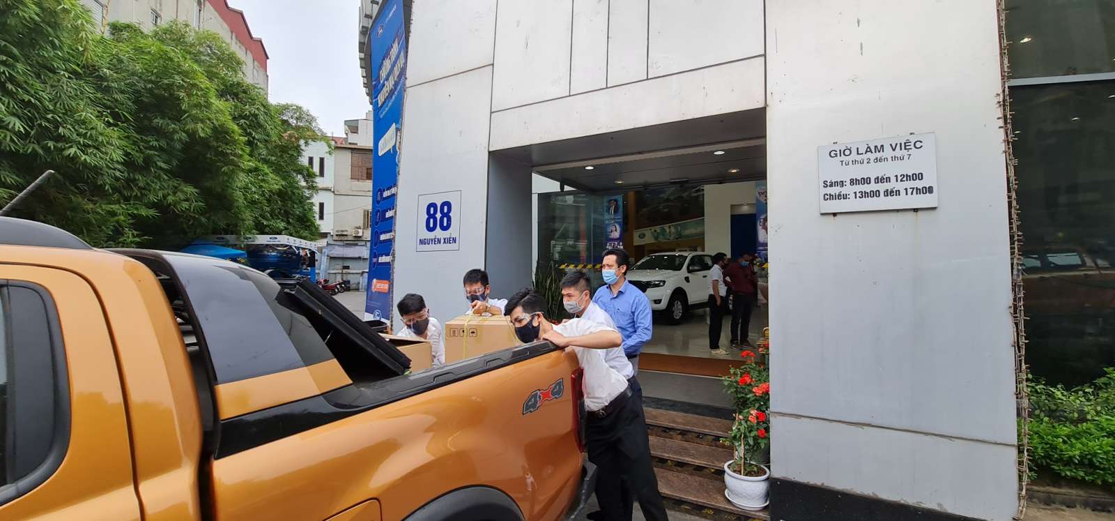 Ford, Ford Everest, Ford RangerF, đồng lòng chống Covid-19