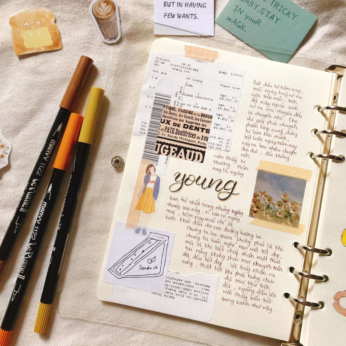 Bullet Journal, ghi chép, tìm hiểu