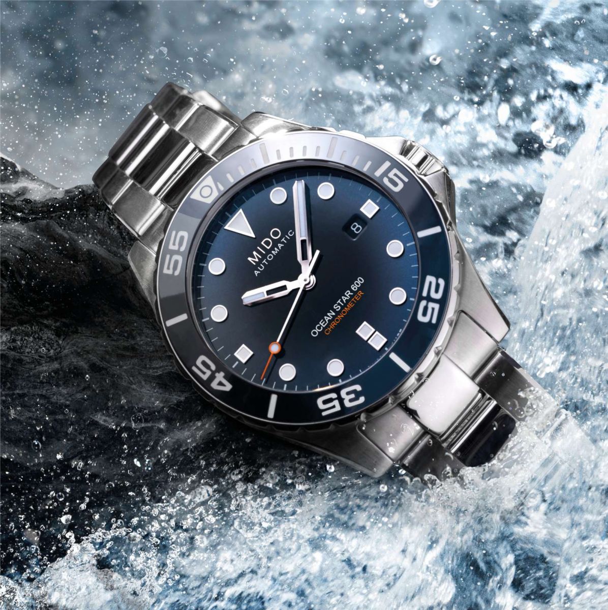Swatch, đồng hồ, Mido, Ocean Star 600 Chronometer