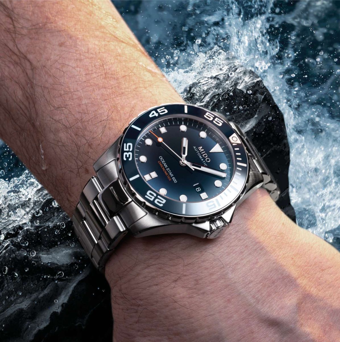Swatch, đồng hồ, Mido, Ocean Star 600 Chronometer