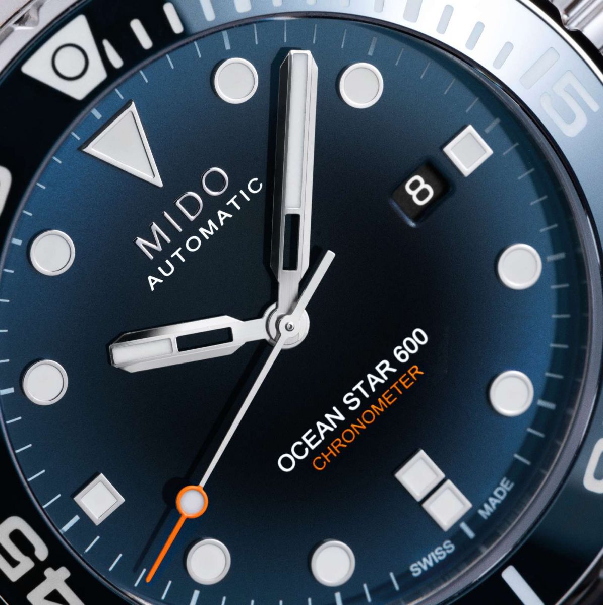 Swatch, đồng hồ, Mido, Ocean Star 600 Chronometer