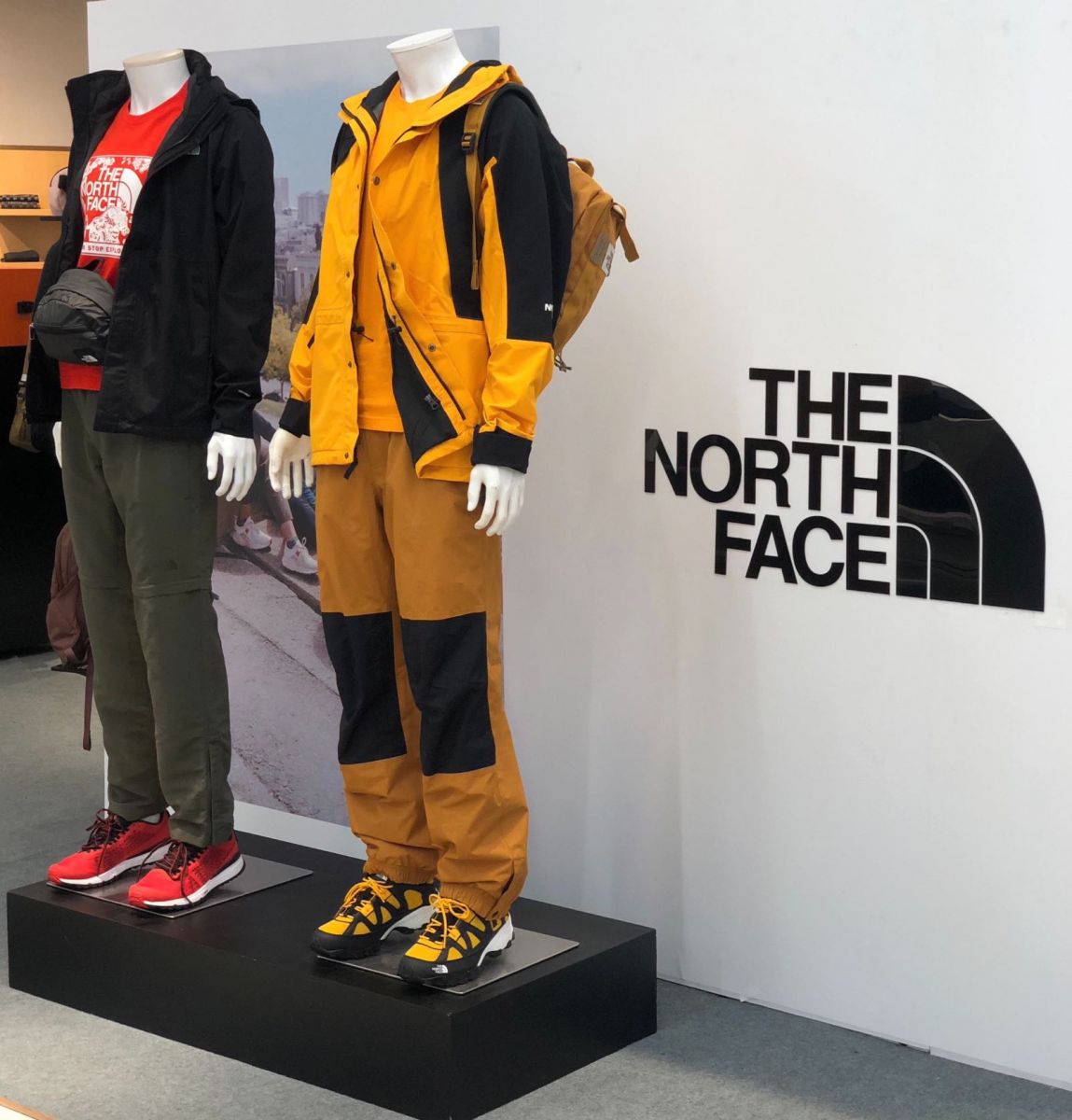 the north face, gian hàng the north face, lotte centre hà nội, lotte centre, trang phục thể thao