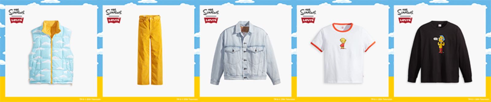 Levi’s®, levi, levi's, the simpsons, bộ sưu tập levi's