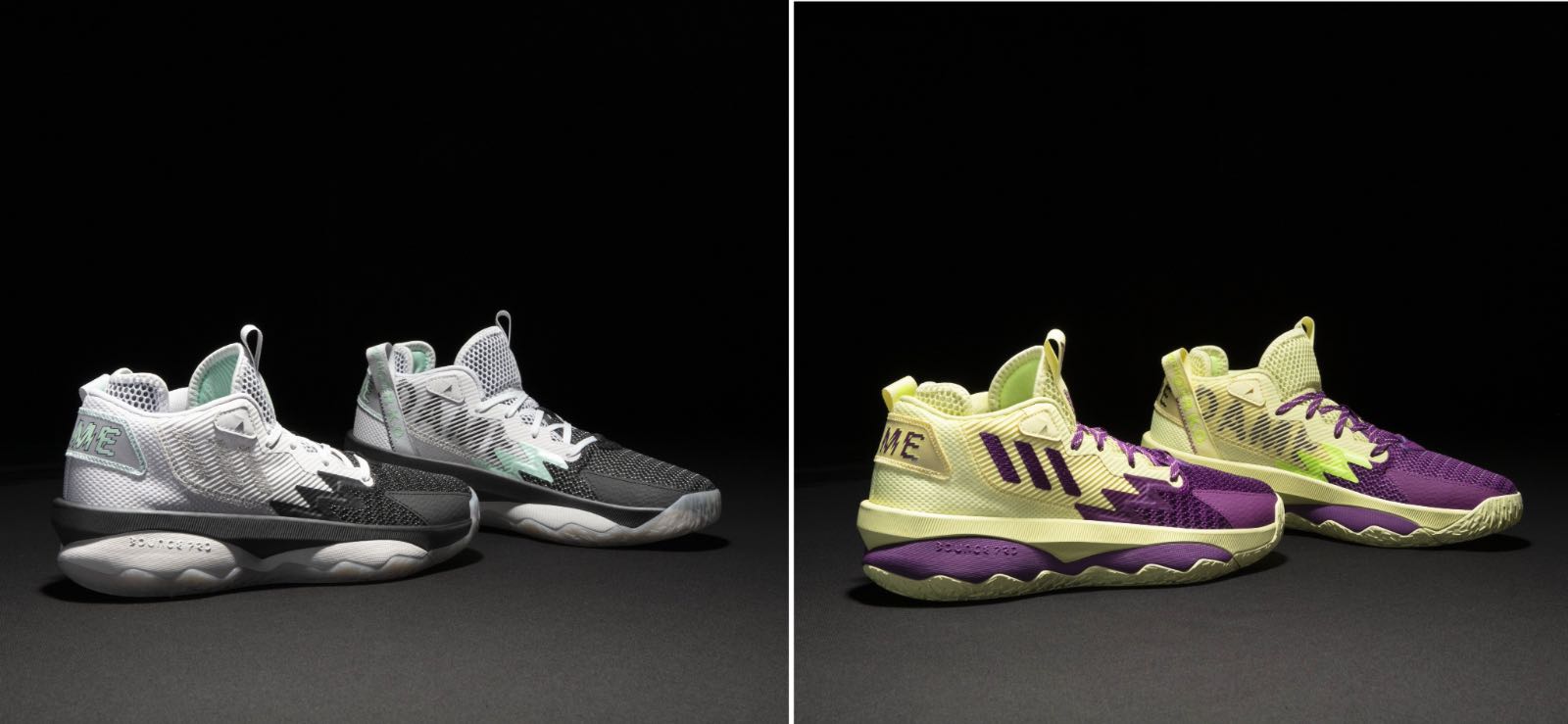 adidas, dame 8, giày adidas, bóng rổ 