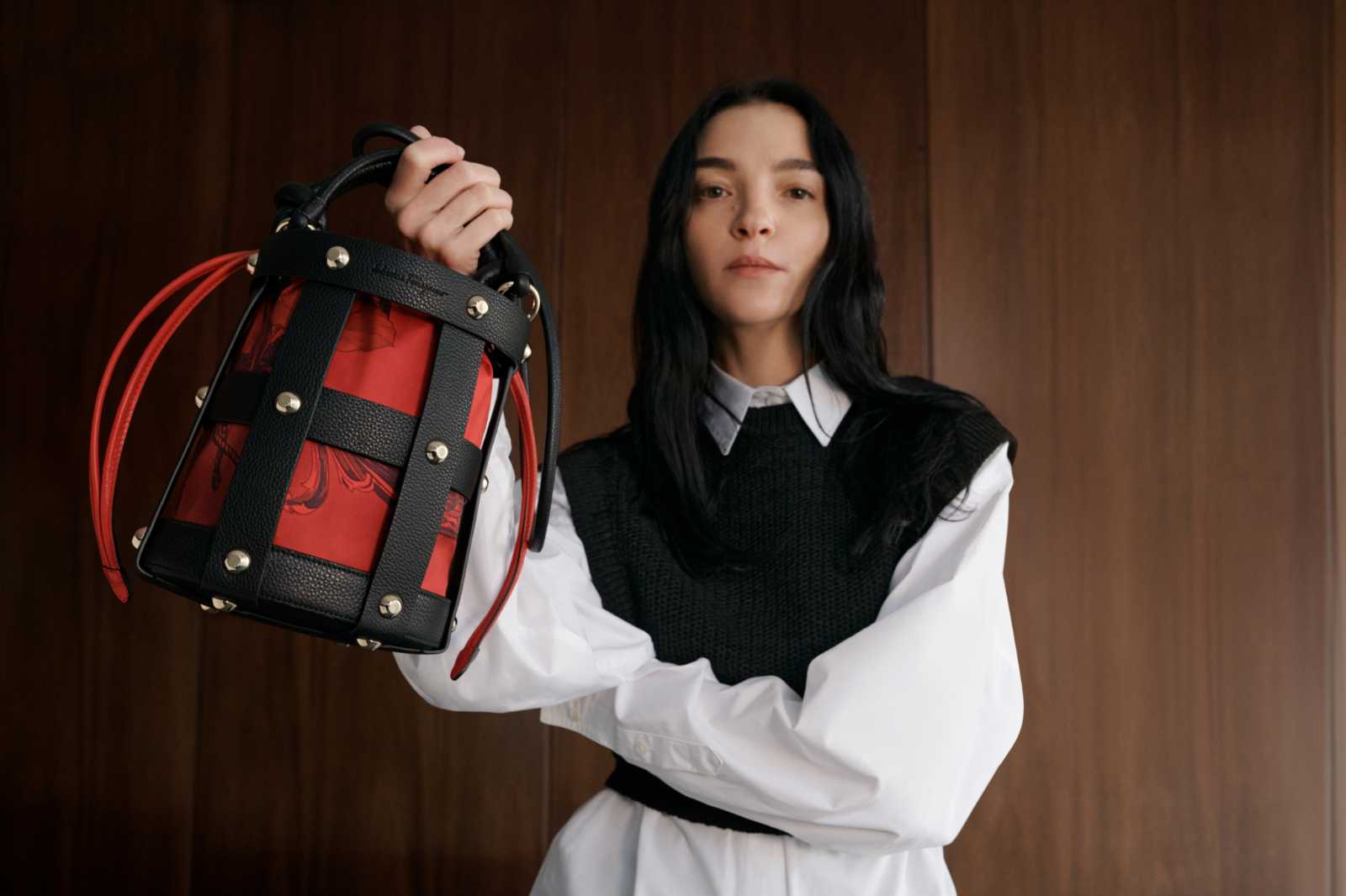 Ferragamo Cage Bag, túi xách, xuân hè 2022, Ferragamo,