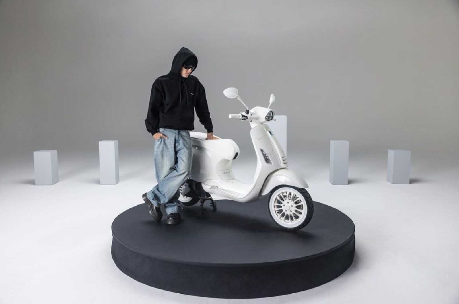 Vespa, Justin Bieber, Justin Bieber x Vespa, Justin Vespa limited edition, Vespa scooter