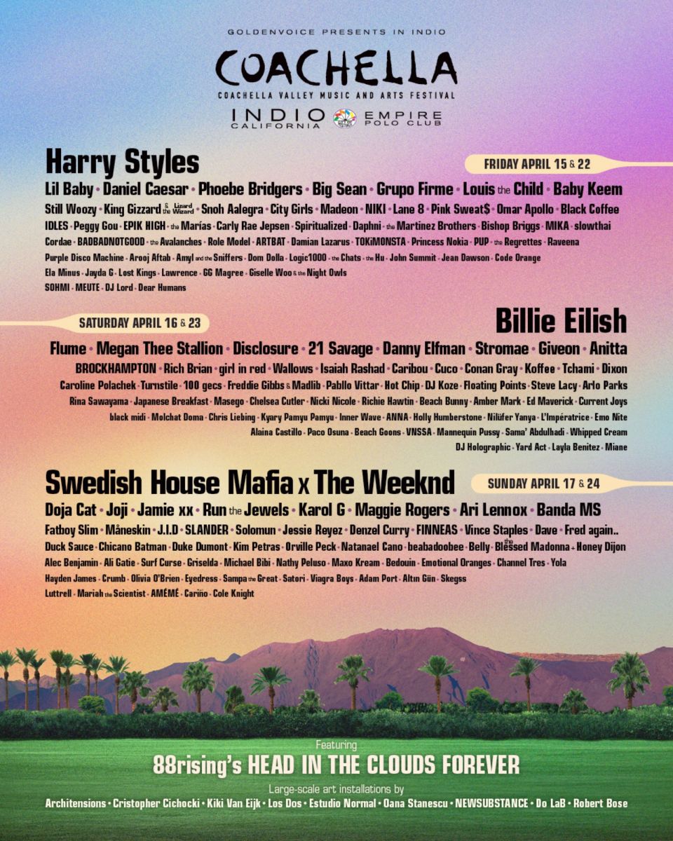 coachella, lễ hội âm nhạc, nghệ thuật, âm nhạc, coachella 2022
