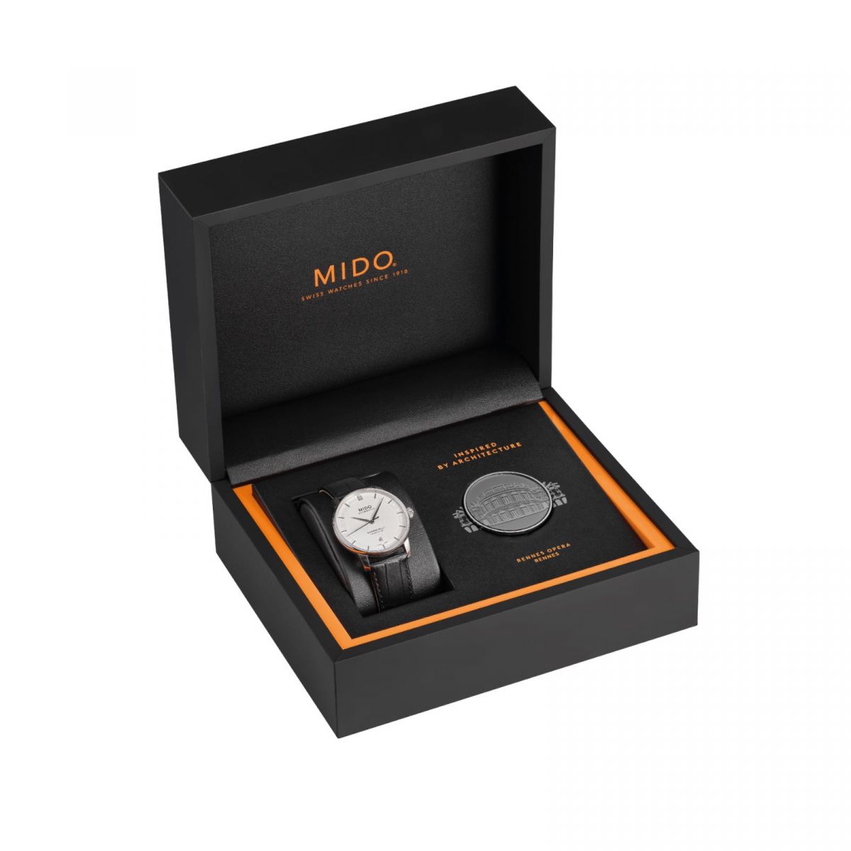 mido, đồng hồ mido, kiến trúc, kỷ niệm 20 năm, đồng hồ thuỵ sĩ