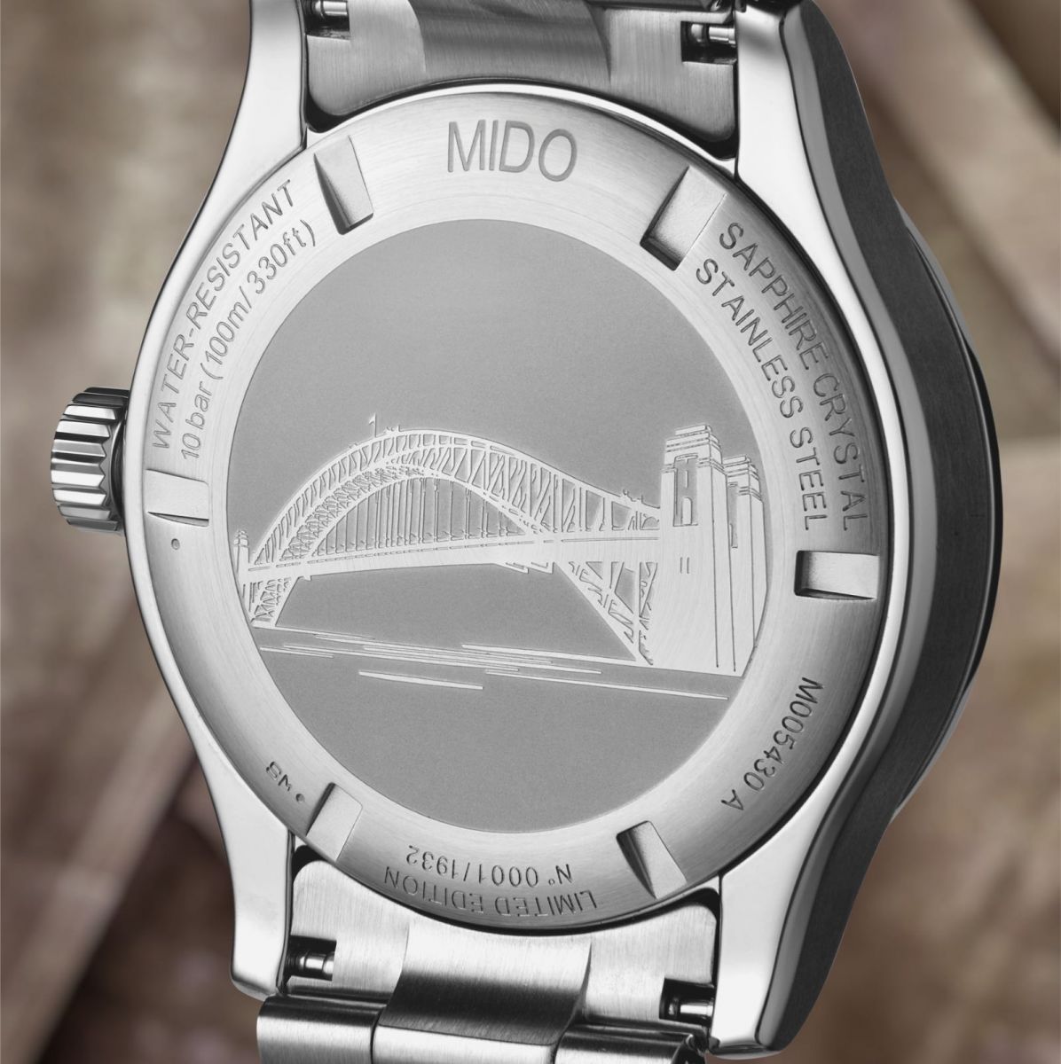mido, đồng hồ mido, kiến trúc, kỷ niệm 20 năm, đồng hồ thuỵ sĩ