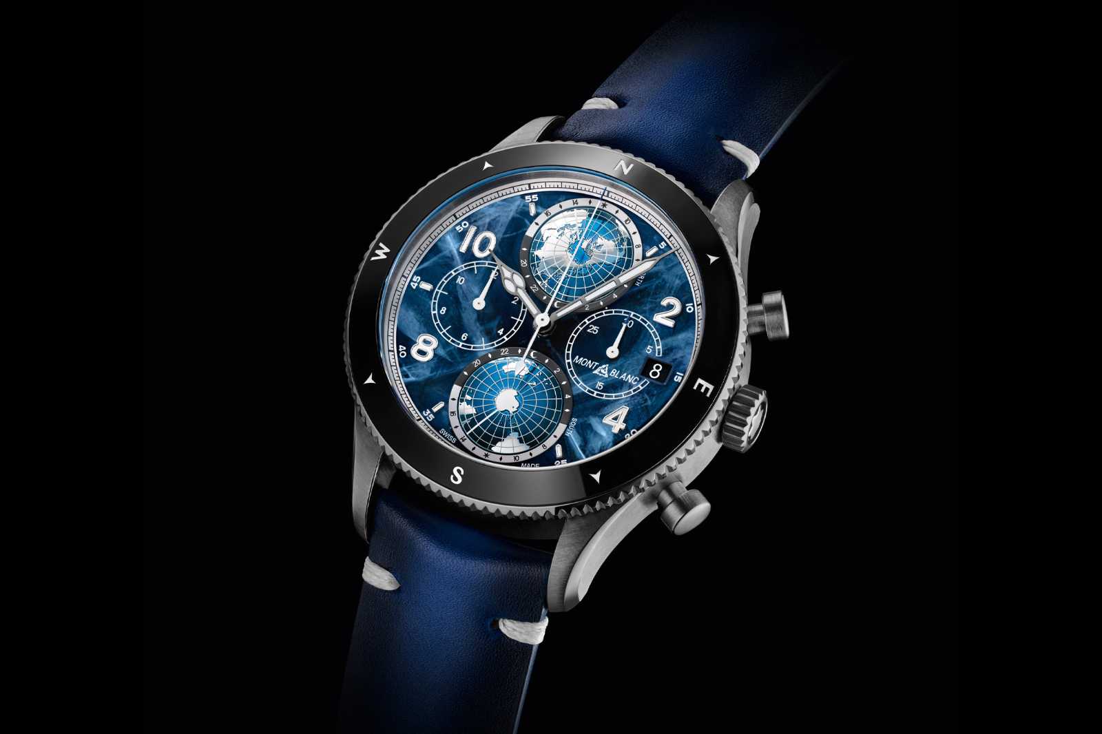 Montblanc, Watches & Wonders, Montblanc 1858 Geosphere Chronograph 0 Oxygen LE290, Nimsdai Purja, Everest