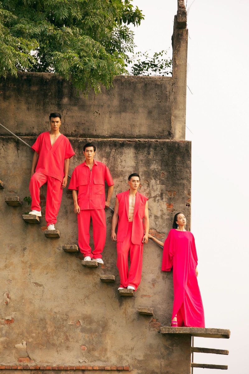 VUNGOC&SON, Digital fashion show, Vung troi binh yen show, fashion show Hoi An, Homeland resort 2022,