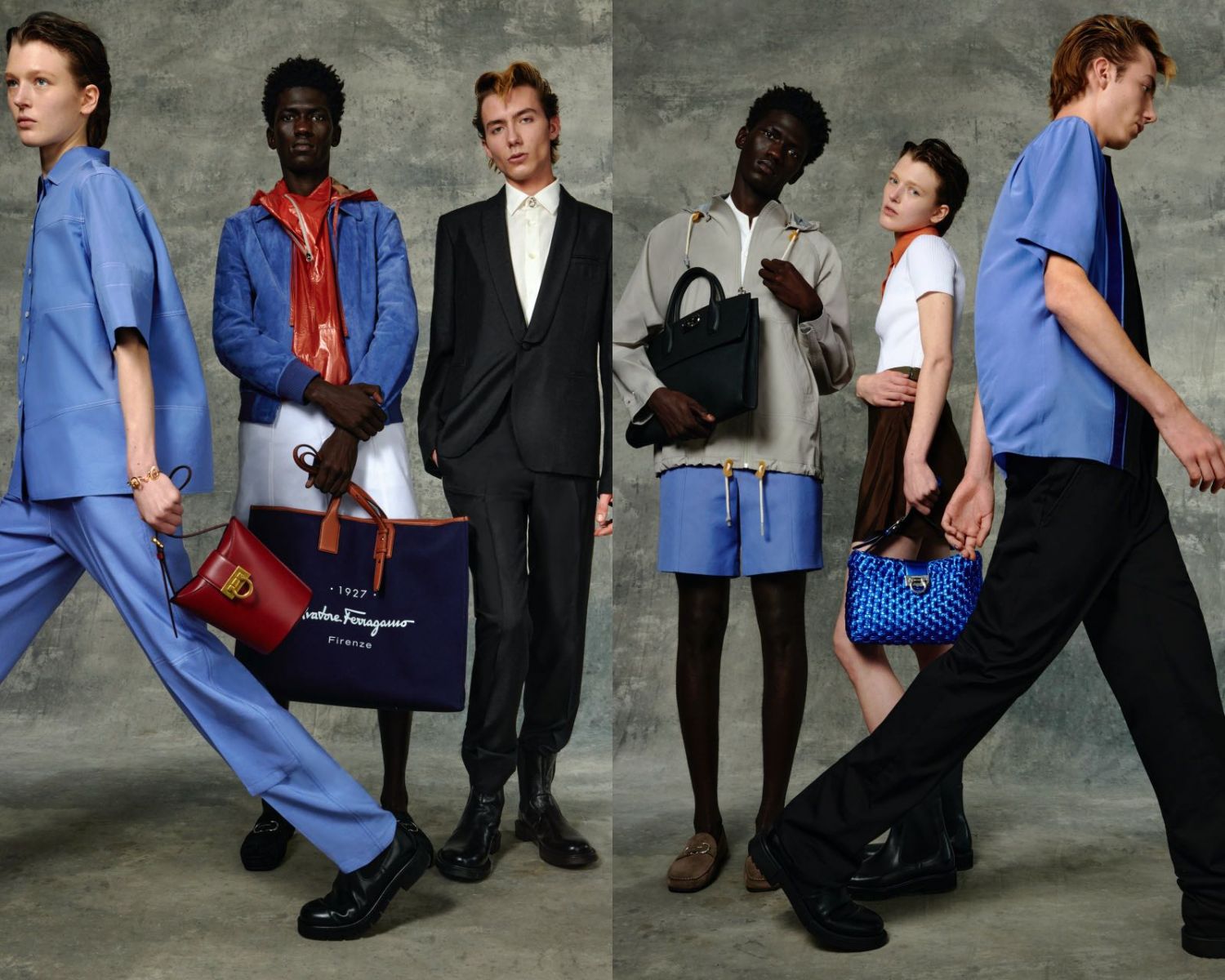salvatore ferragamo, pre-fall 2022, bst chớm thu 2022
