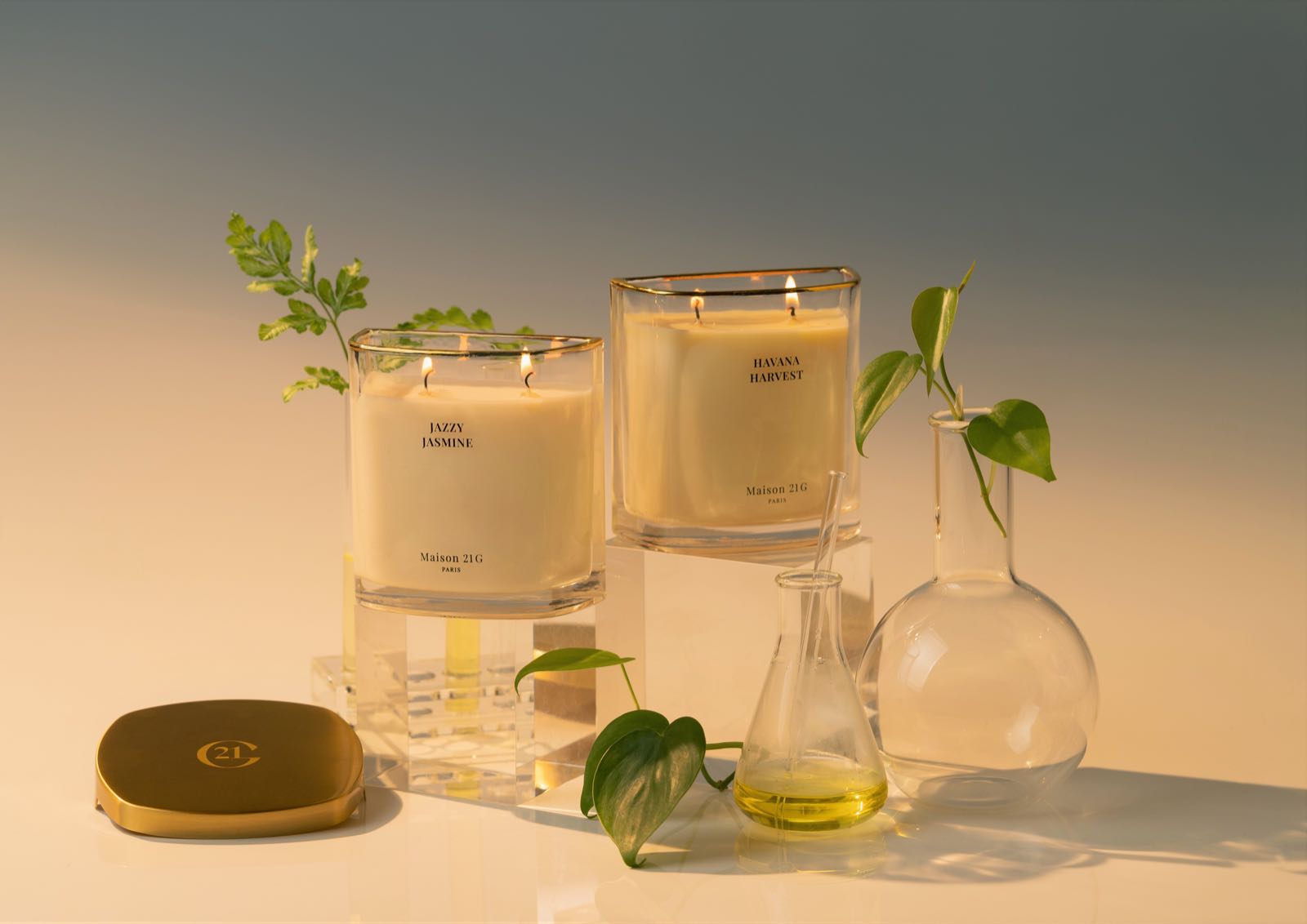 maison 21g, nến thơm, nến thơm bespoke, bespoke
