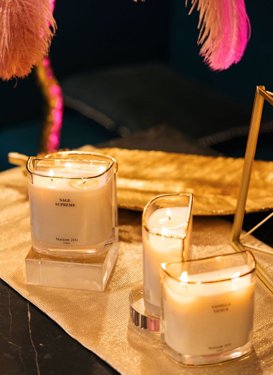 maison 21g, nến thơm, nến thơm bespoke, bespoke