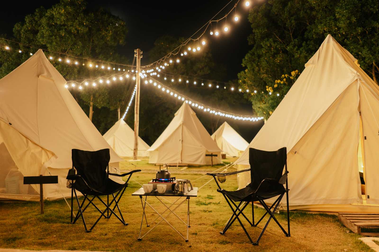 glamping, cắm trại, xu hướng du lịch