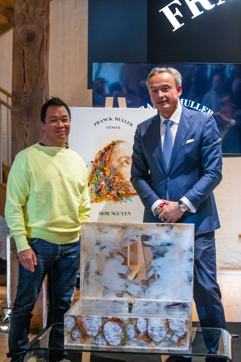 Franck Muller, Hom Nguyen, fashion, watch