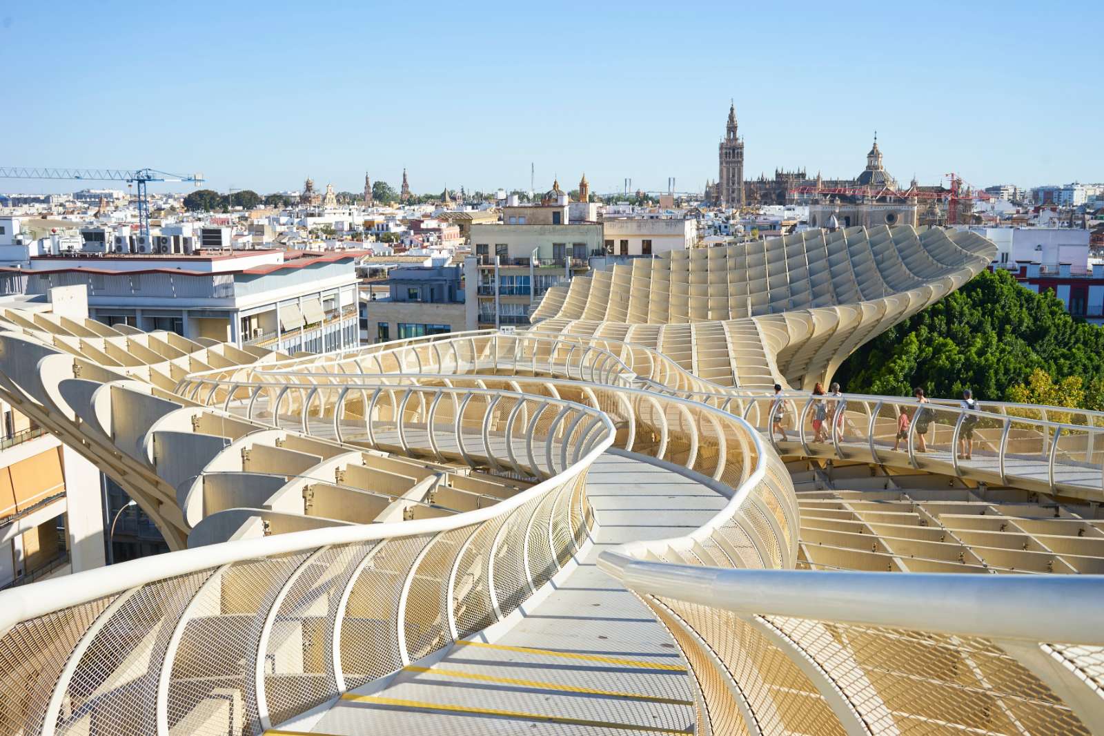 Metropol Parasol, Seville, Tây Ban Nha, du lịch Tây Ban Nha