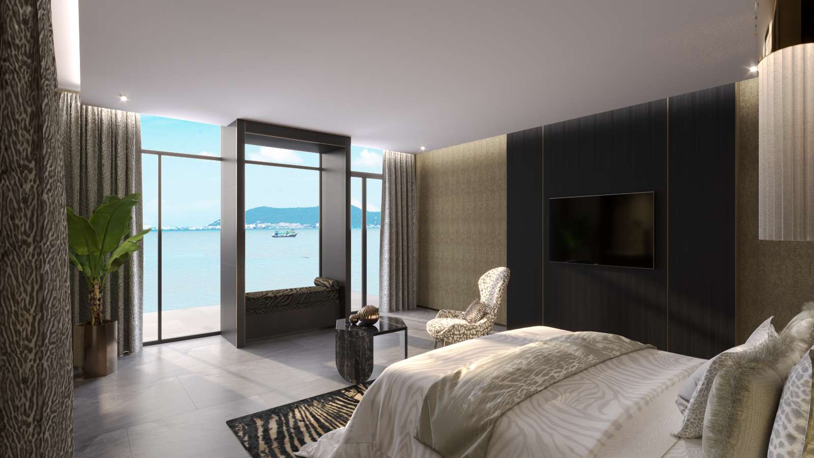 The Coral Villas, EuroStyle, Roberto Cavalli Home Interiors, dinh thự, Gran Meliá Nha Trang, Nha Trang