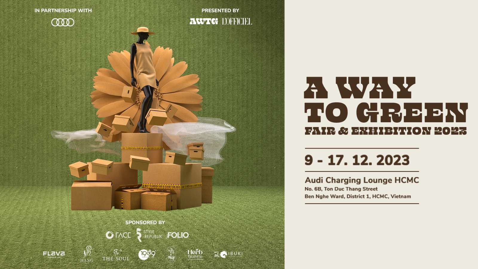 A Way To Green Fair & Exhibition 2023, A Way To Green, Audi, Audi Việt Nam, dự án bền vững