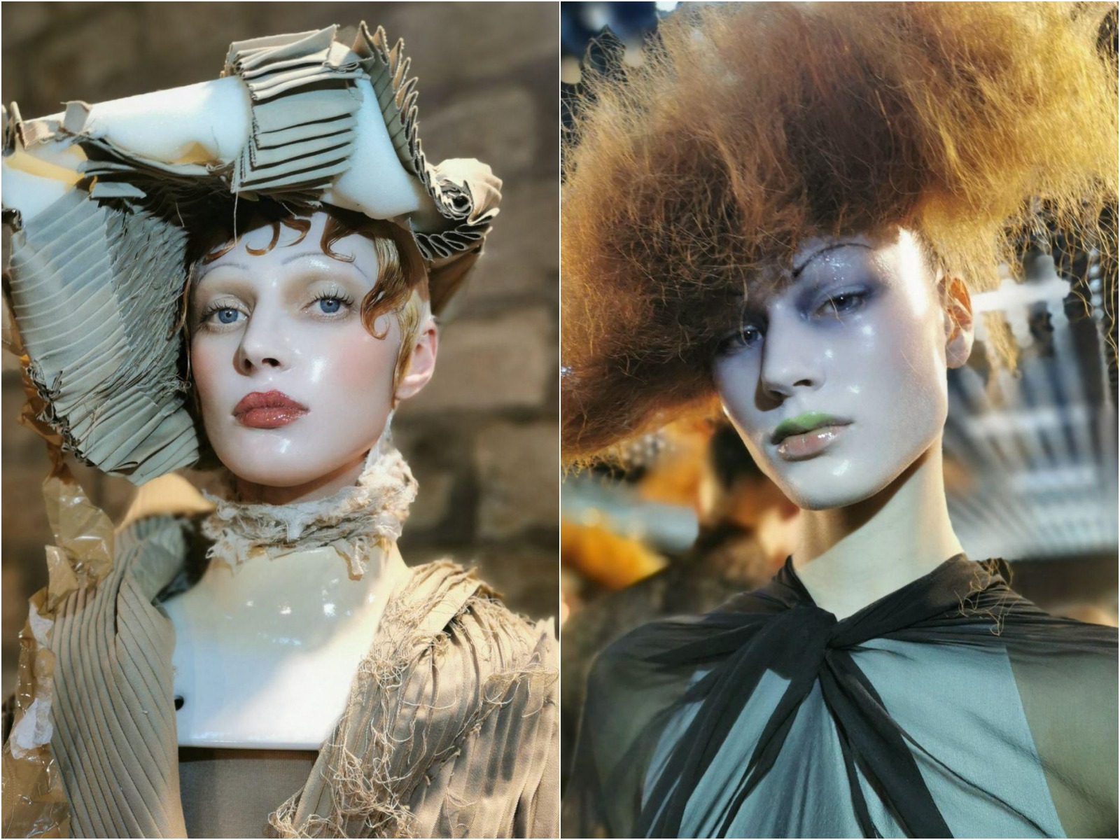 makeup, xu hướng makeup 2024, makeup trend, Maison Margiela haute couture makeup