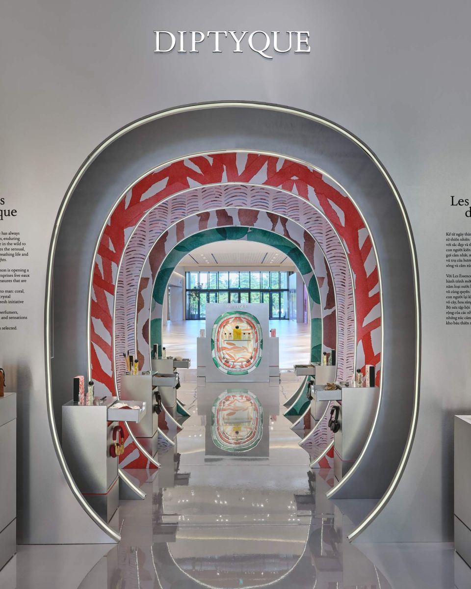 Diptyque, nước hoa Diptyque, pop-up store