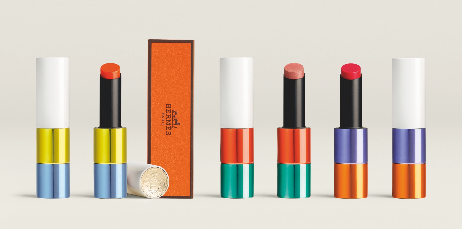 Rouge Brilliant Silky, Hermès Beauty, son môi Hermès