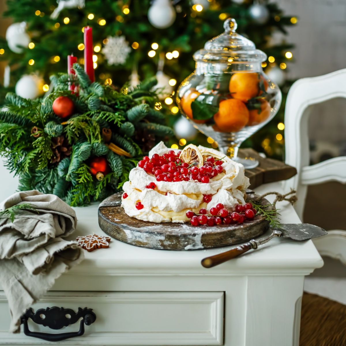 pavlova, bánh giáng sinh, giáng sinh, ẩm thực, vũ công ballet