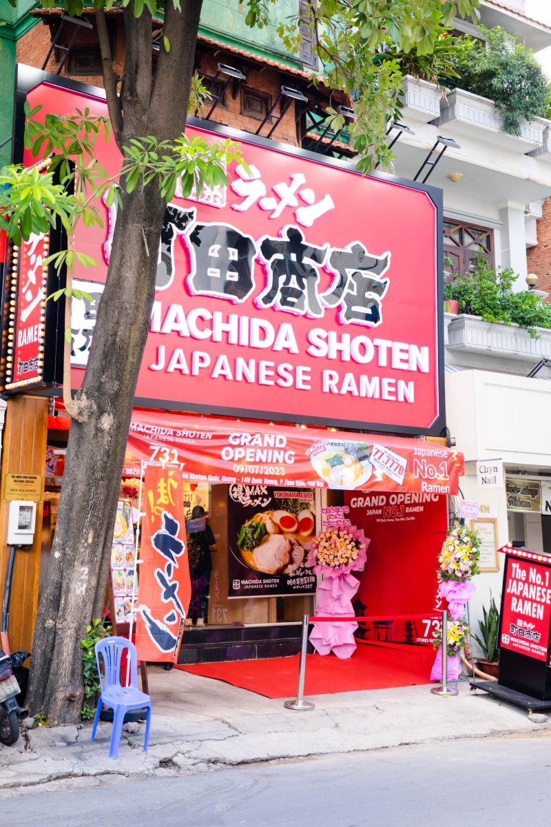 Machida Shoten; ramen; ẩm thực; Nhật Bản