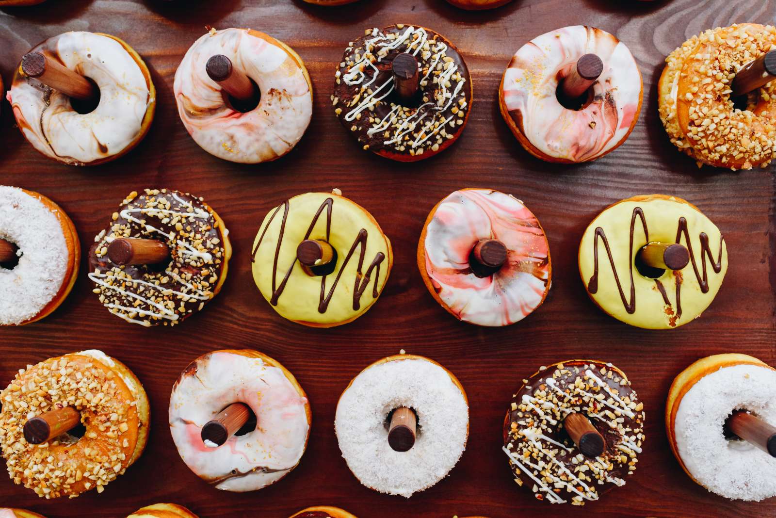 Bánh Donut, bánh ngọt, Cake Donut, Yeast Donut, ẩm thực Mỹ