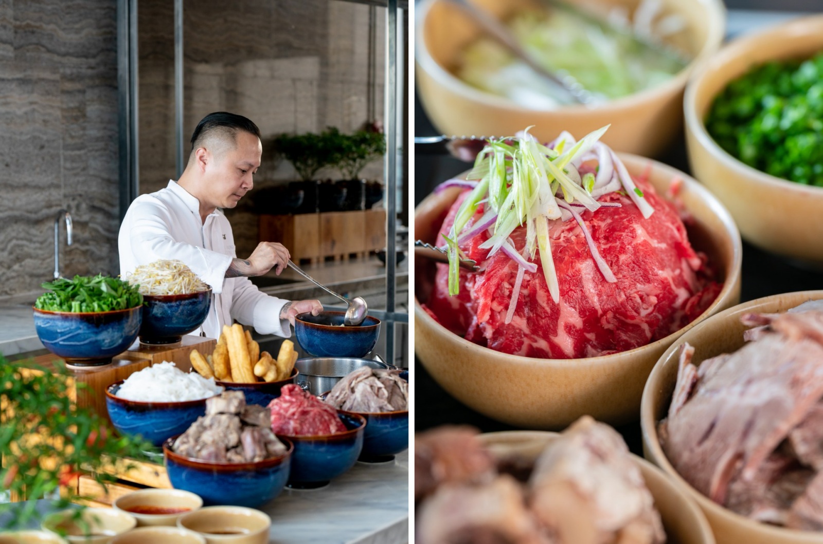Vinpearl Landmark 81, Autograph Collection, Phở Landmark, Phở Chọc Trời, Phở King, Phở đắt nhất Việt Nam, Bếp trưởng Lê Trung, nhà hàng trên mây, nhà hàng Oriental Pearl