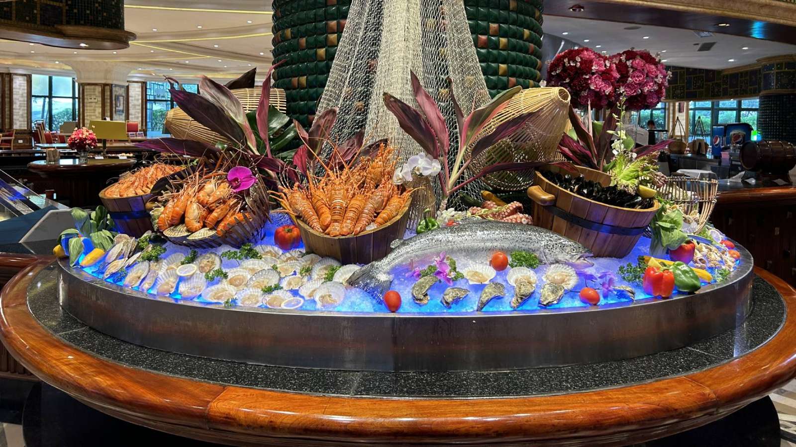 Buffet hải sản, Café Central An Đông, Windsor Plaza Hotel, Buffet hải sản ở TP. HCM