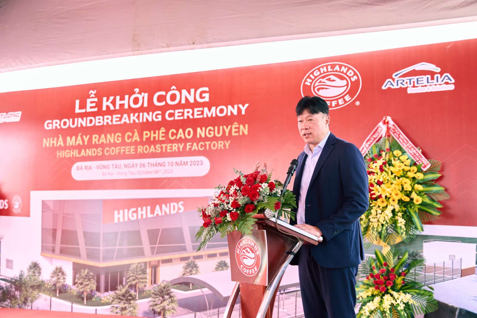 Highlands Coffee, cà phê, cà phê Việt, nhà máy cà phê, Bà Rịa - Vũng Tàu 