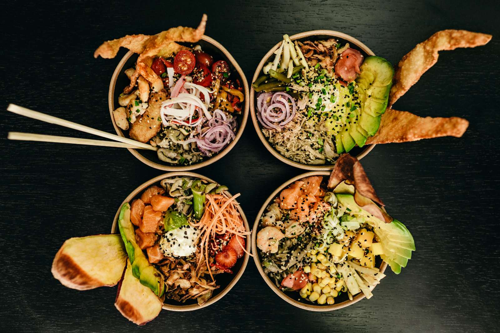 Ẩm thực Hawaii, Kalua, Haupia, Lomi-Lomi, Saimin, Poke, ẩm thực