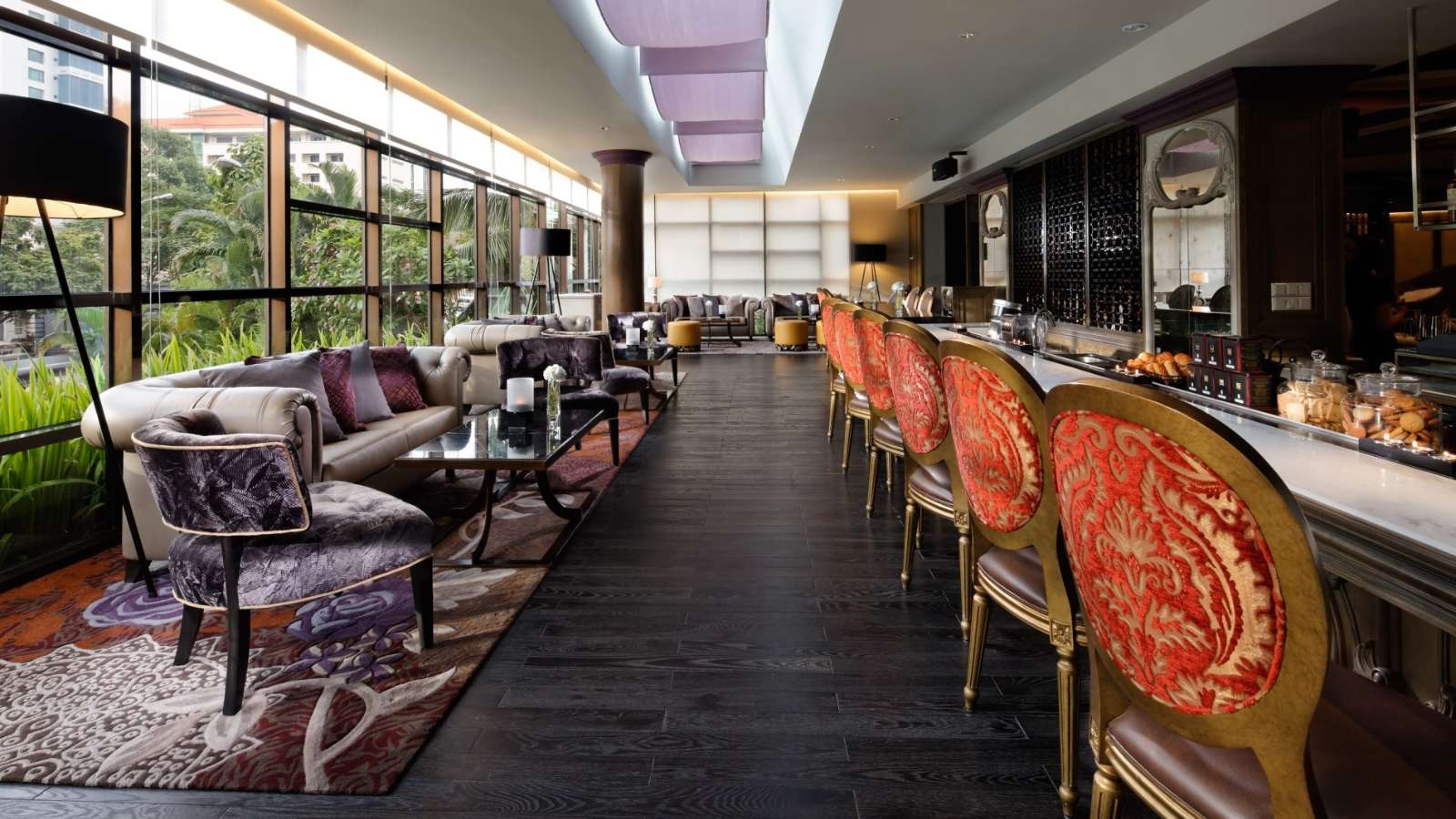 Boudoir Lounge, Sofitel Saigon Plaza, tiệc trà chiều, bar, ẩm thực Sài Gòn