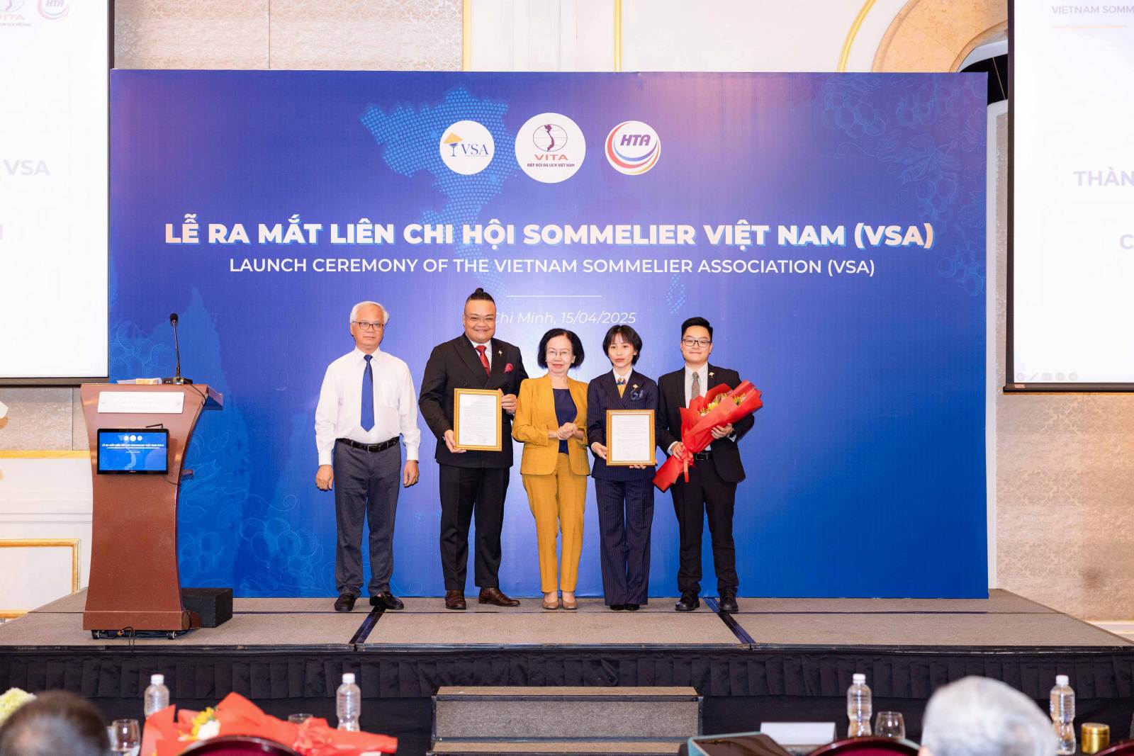 Vietnam Sommelier Association, Sommelier Việt Nam, Hiệp hội Du lịch Việt Nam, Association de la Sommellerie Internationale