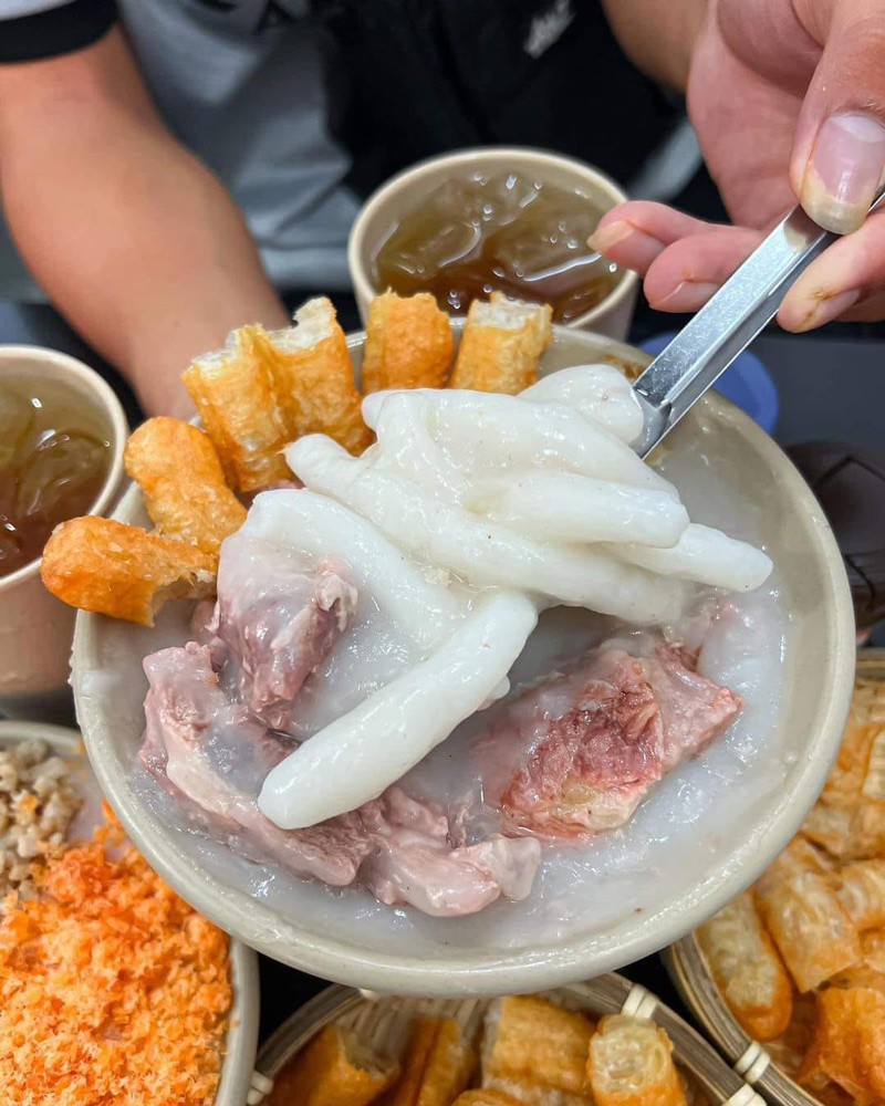 cháo se, món ngon hà nội