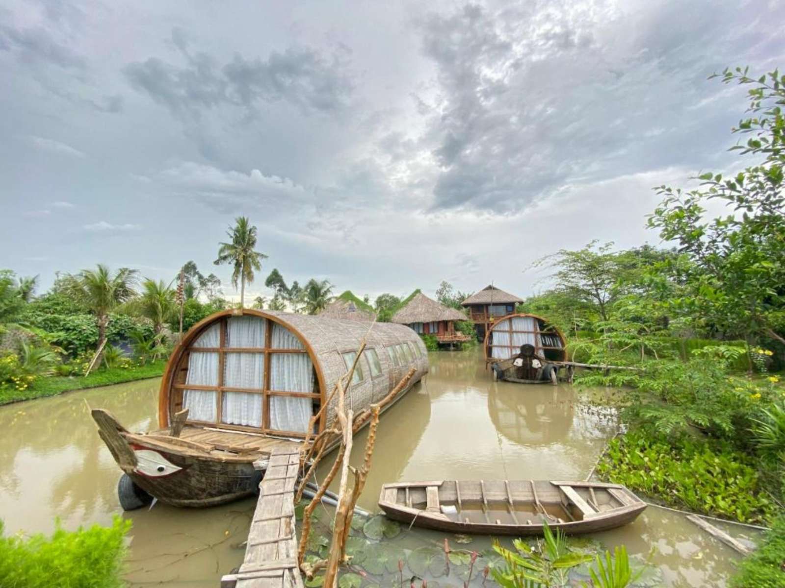Du lịch Cần Thơ, Airbnb độc đáo tại Cần Thơ, Du lịch miền tây, Mekong Silt Ecolodge 