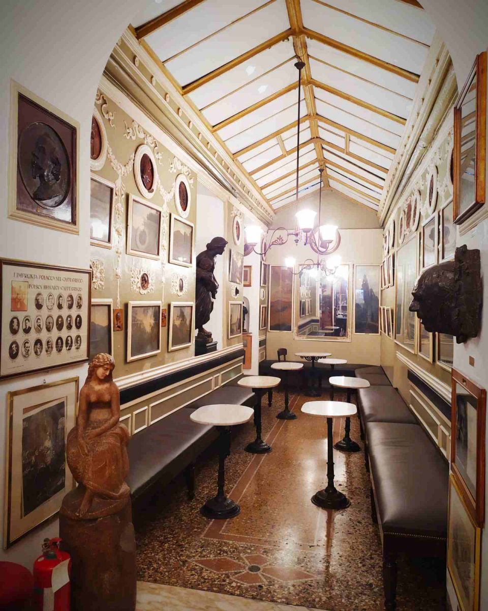 5 quán cà phê lâu đời nhất, Le Procope, Caffè Florian, Antico Caffè Greco, Café Central, Caffè Reggio