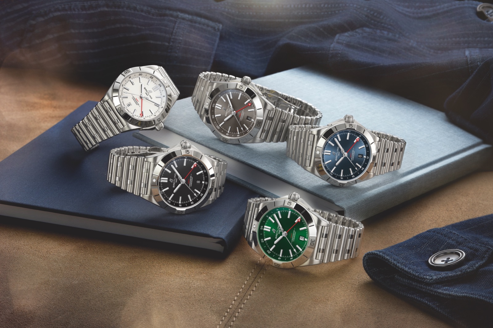 Breitling, chronomat GMT 40, super chronomat 38