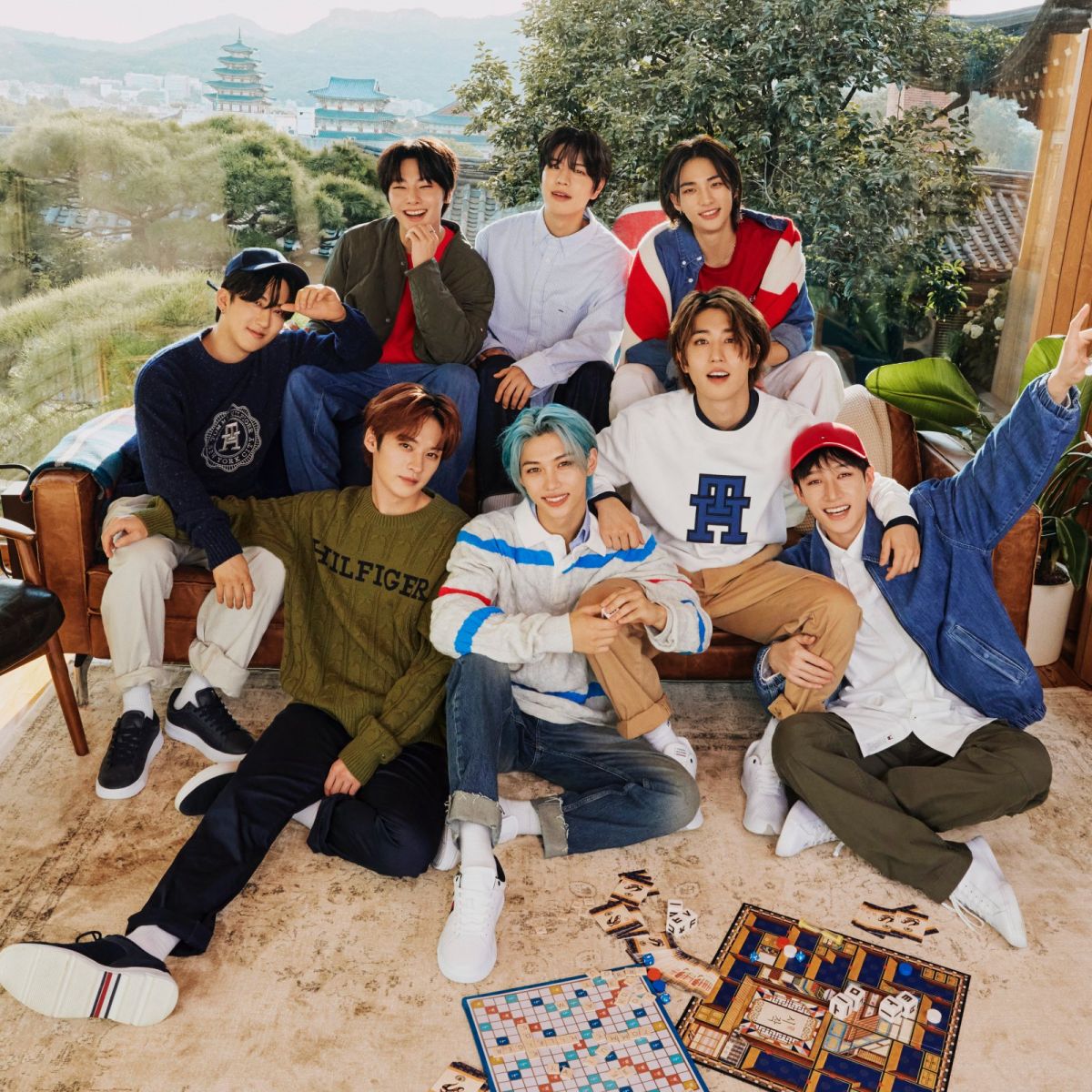 Tommy Hilfiger, Tommy Hilfiger 2023, Tommy Hilfiger Thu Đông, Stray Kids, Punpee, Sumire, Hứa Quang Hán, Lý Thấm