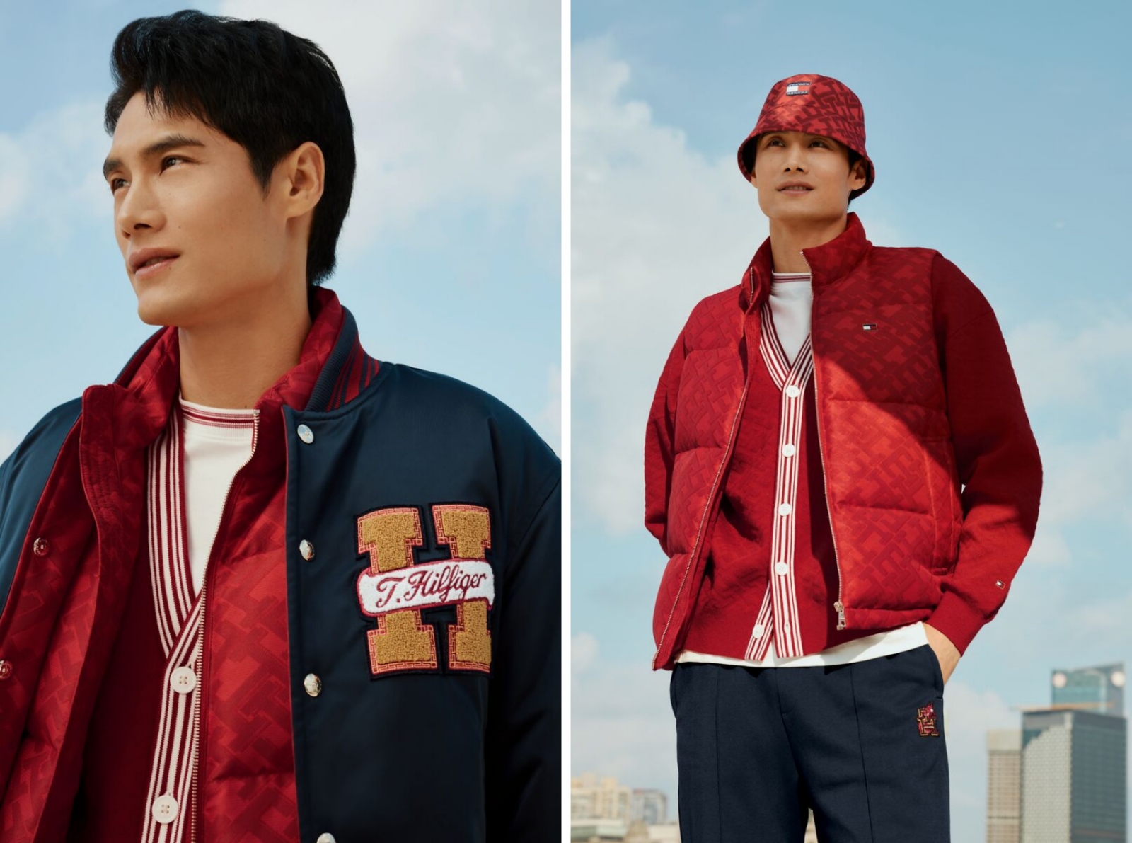 Tommy Hilfiger, bst Tommy Hilfiger, áo khoác bomber, thời trang cao cấp, phong cách kiểu Mỹ