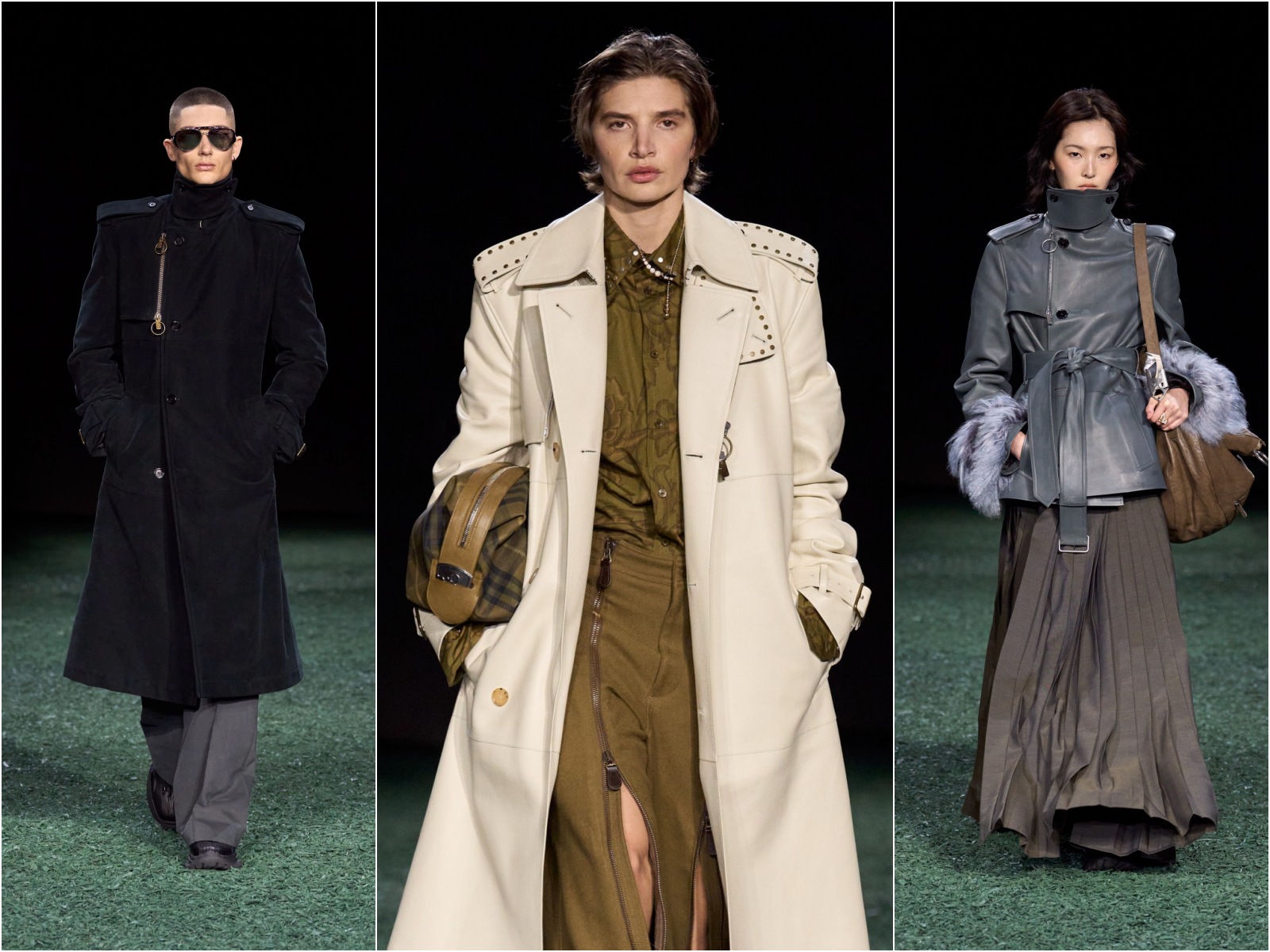 Burberry, Burberry Thu Đông 2024, BST Thu Đông 2024, London Fashion Week, trench coat, xu hướng thời trang 2024