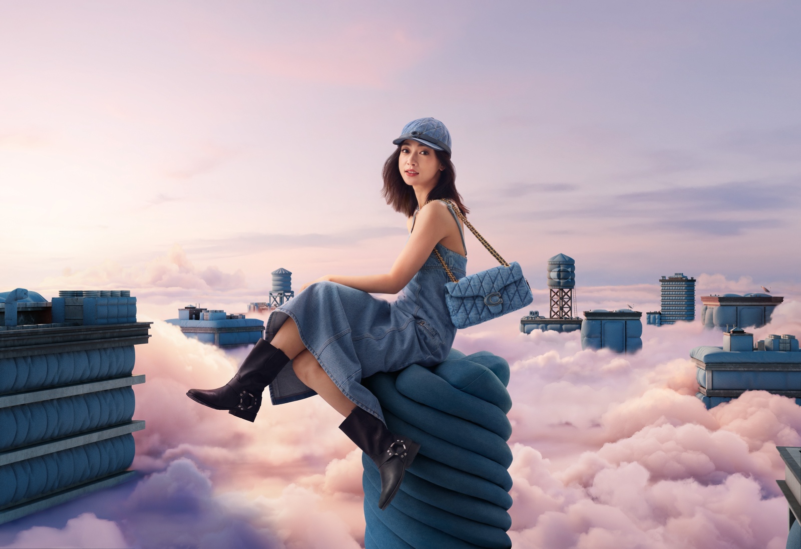 Coach, BST mùa xuân 2024, túi xách coach, Lil Nas X, Camila Mendes, Lee Young-ji, Kōki, Ngô Cẩn Ngôn, người mẫu AI